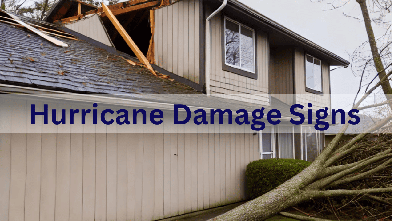 Hurricane Damage Signs