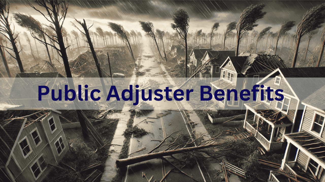 Public adjuster benefits for property damage claims