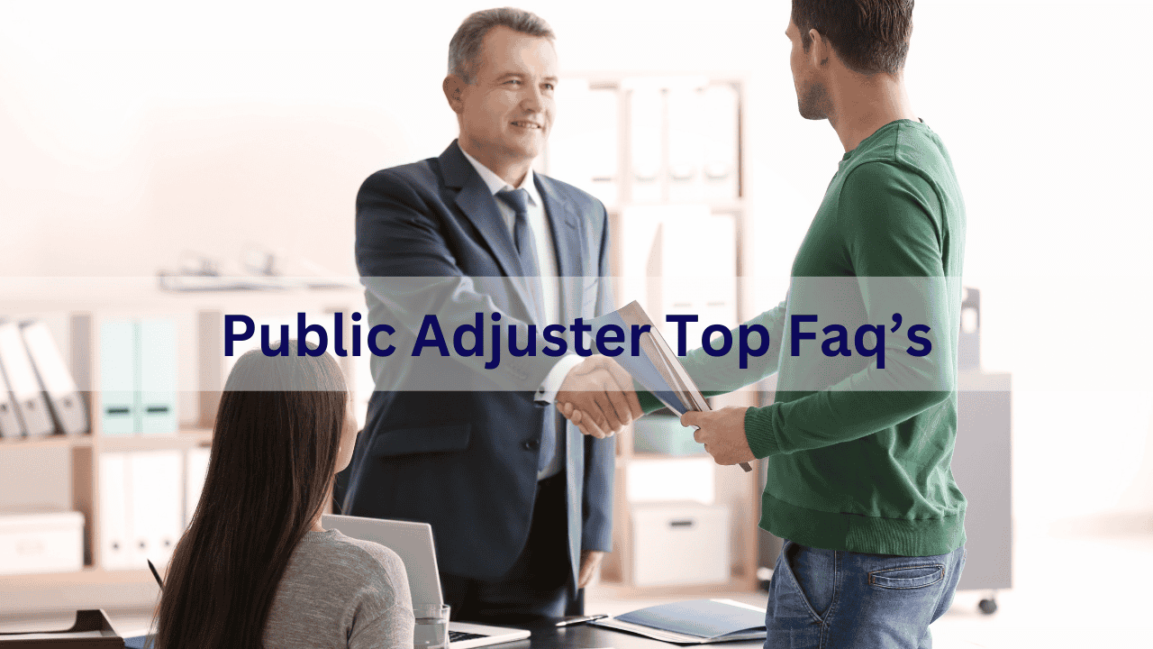 Top questions to ask a public adjuster